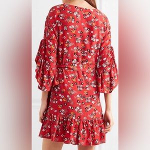 adorable, figure flattering fun, dress, beautiful red!
